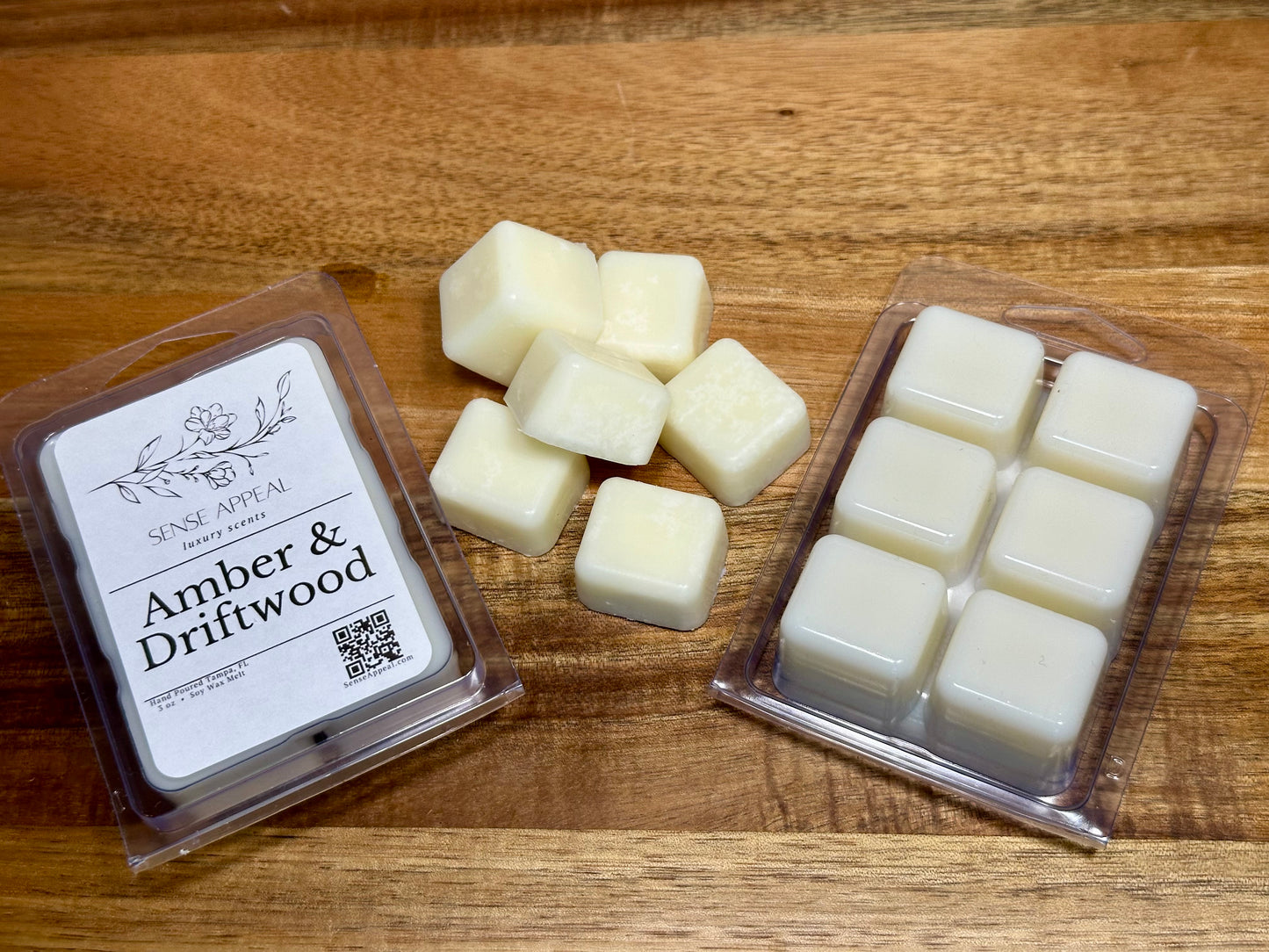 Amber and Driftwood Wax Melt