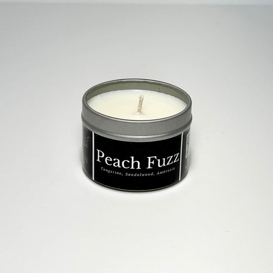 Peach Fuzz Tea Light Candle
