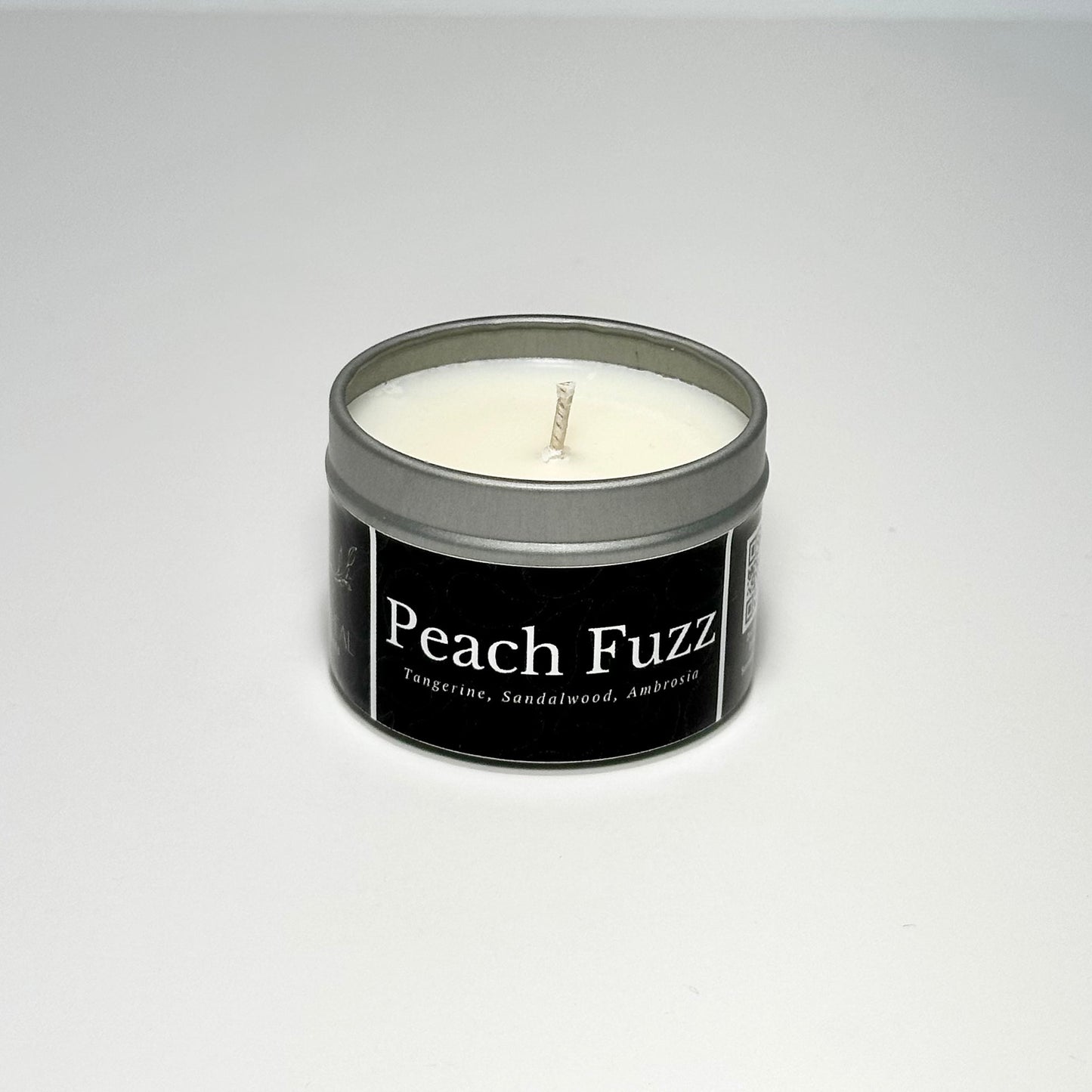 Peach Fuzz Tea Light Candle