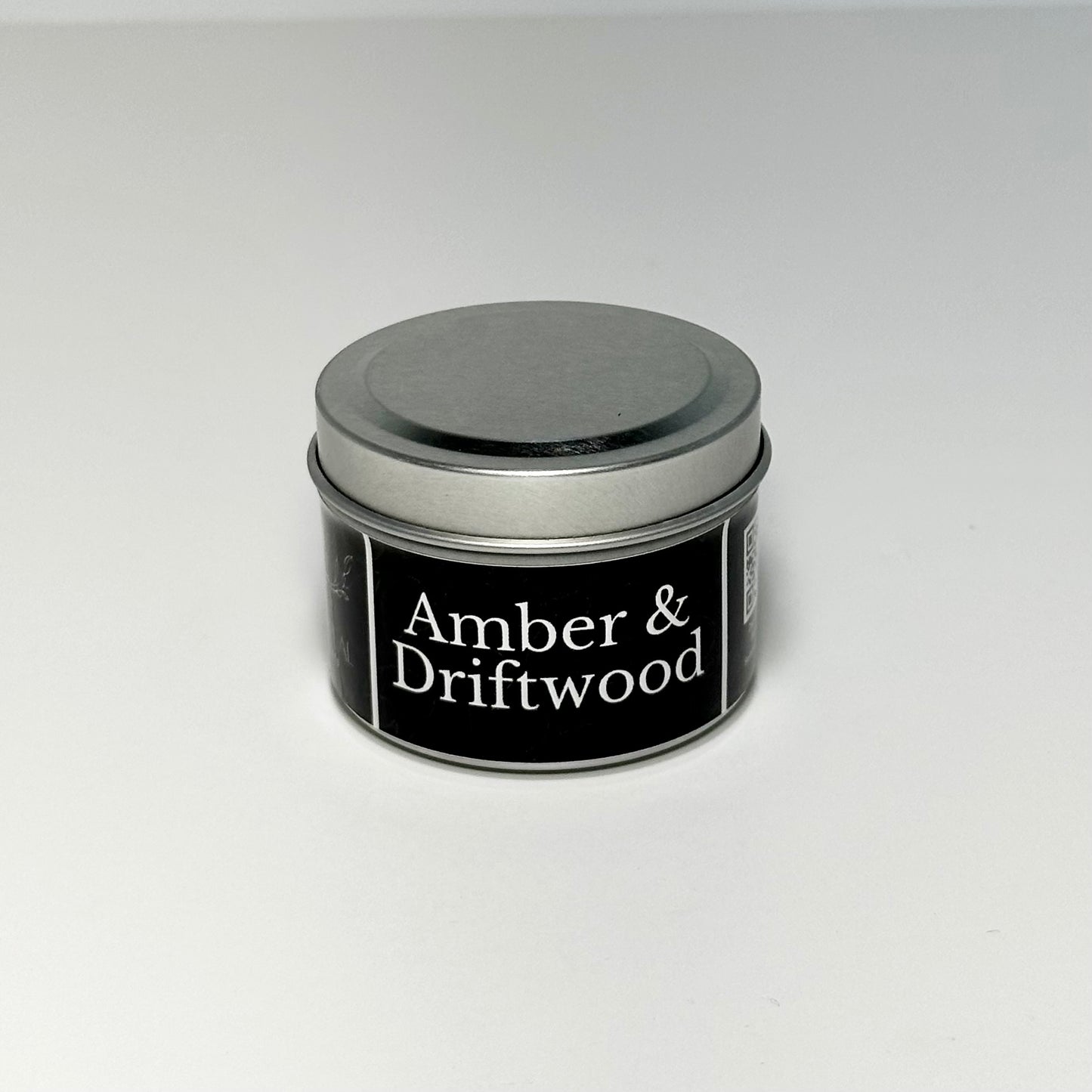Amber and Driftwood Tea Light Candle