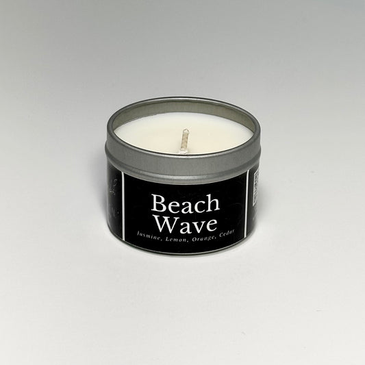 Beach Wave Tea Light Candle