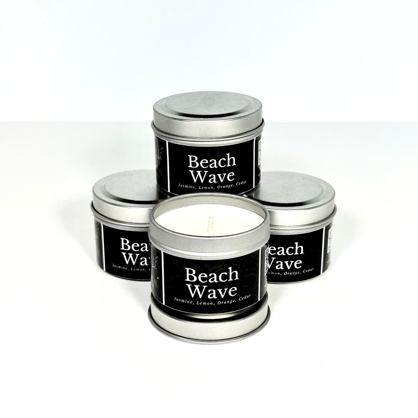 Beach Wave Tea Light Candle