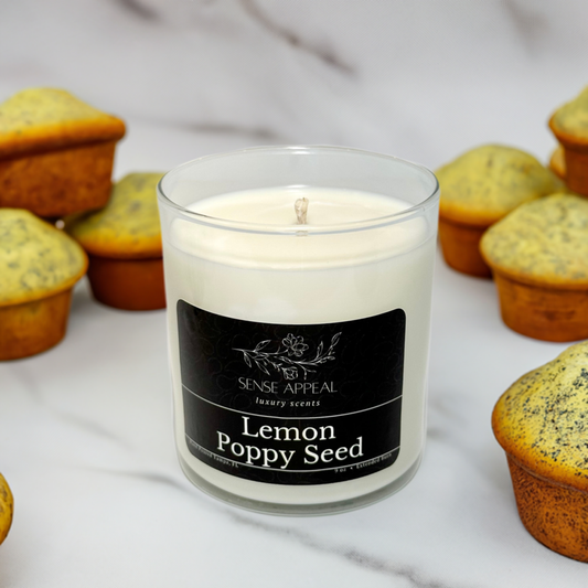 Lemon Poppy Seed Muffin Essential Candle