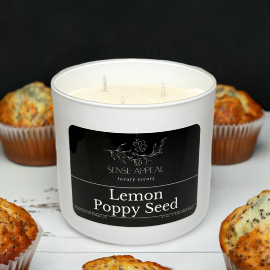 Lemon Poppy Seed Muffin Indulgence Candle