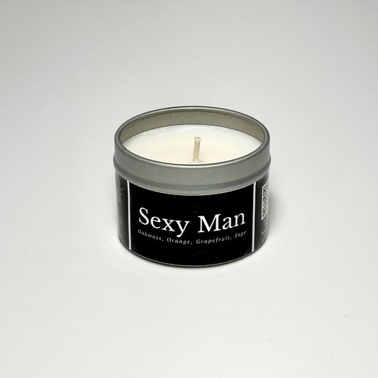 Sexy Man Tea Light Candle