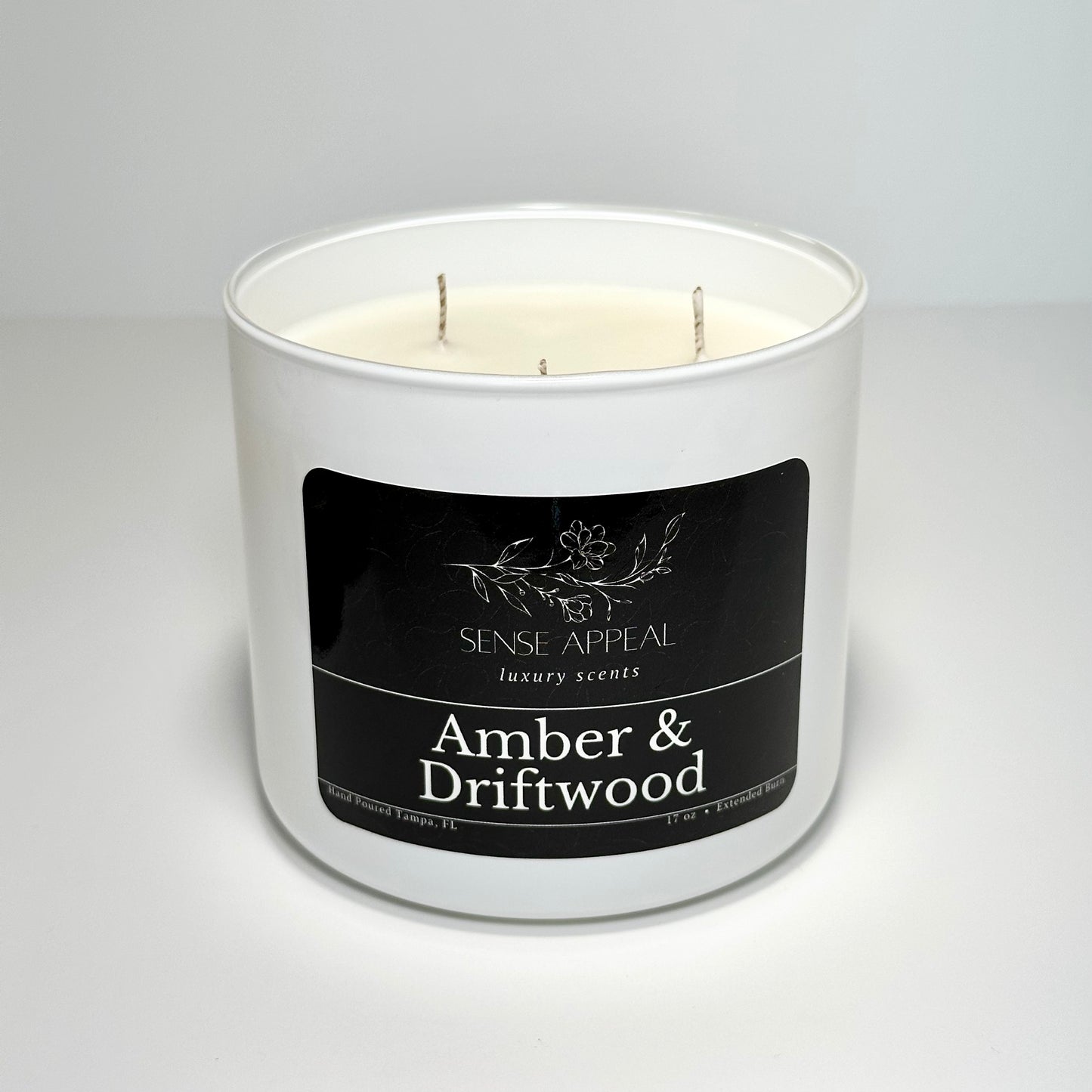 Amber and Driftwood Indulgence Candle